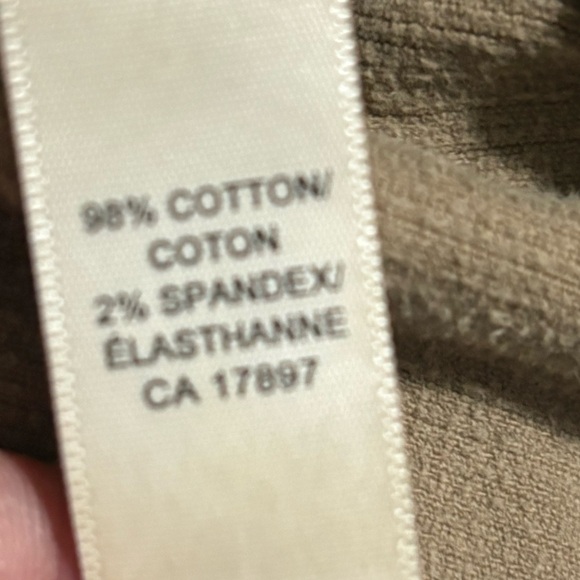 Banana Republic Women's Tan Corduroy Pants - Picture 4 of 8